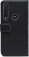 Mobilize Telefoonhoesje geschikt voor Motorola One Macro Hoesje | Mobilize Classic Gelly Wallet Bookcase Portemonnee | Pasjeshouder voor 2 Pasjes | Telefoonhoesje voor Pinpas / OV Kaart / Rijbewijs - Zwart