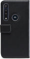 Mobilize Telefoonhoesje geschikt voor Motorola One Macro Hoesje | Mobilize Classic Gelly Wallet Bookcase Portemonnee | Pasjeshouder voor 2 Pasjes | Telefoonhoesje voor Pinpas / OV Kaart / Rijbewijs - Zwart