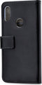 Mobilize Telefoonhoesje geschikt voor Motorola One Power Hoesje | Mobilize Classic Gelly Wallet Bookcase Portemonnee | Pasjeshouder voor 2 Pasjes | Telefoonhoesje voor Pinpas / OV Kaart / Rijbewijs - Zwart