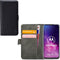 Mobilize Telefoonhoesje geschikt voor Motorola One Zoom Hoesje | Mobilize Classic Gelly Wallet Bookcase Portemonnee | Pasjeshouder voor 2 Pasjes | Telefoonhoesje voor Pinpas / OV Kaart / Rijbewijs - Zwart