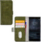 Mobilize Telefoonhoesje geschikt voor Nokia 3 Hoesje | Mobilize Elite Gelly Bookcase Portemonnee | Pasjeshouder voor 3 Pasjes | Telefoonhoesje voor Pinpas / OV Kaart / Rijbewijs - Groen