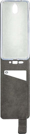 Mobilize Telefoonhoesje geschikt voor Nokia 3 Hoesje | Mobilize Classic Gelly Bookcase | Pasjeshouder voor 1 Pasje | Telefoonhoesje voor Pinpas / OV Kaart / Rijbewijs - Zwart