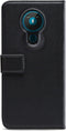 Mobilize Telefoonhoesje geschikt voor Nokia 5.3 Hoesje | Mobilize Classic Gelly Wallet Bookcase Portemonnee | Pasjeshouder voor 2 Pasjes | Telefoonhoesje voor Pinpas / OV Kaart / Rijbewijs - Zwart