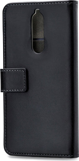 Mobilize Telefoonhoesje geschikt voor Nokia 5 Hoesje | Mobilize Classic Gelly Wallet Bookcase Portemonnee | Pasjeshouder voor 2 Pasjes | Telefoonhoesje voor Pinpas / OV Kaart / Rijbewijs - Zwart
