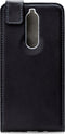 Mobilize Telefoonhoesje geschikt voor Nokia 5 Hoesje | Mobilize Classic Gelly Bookcase | Pasjeshouder voor 1 Pasje | Telefoonhoesje voor Pinpas / OV Kaart / Rijbewijs - Zwart