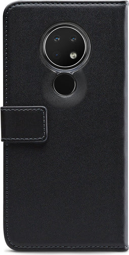 Mobilize Telefoonhoesje geschikt voor Nokia 6.2 Hoesje | Mobilize Classic Gelly Wallet Bookcase Portemonnee | Pasjeshouder voor 2 Pasjes | Telefoonhoesje voor Pinpas / OV Kaart / Rijbewijs - Zwart