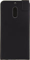 Mobilize Telefoonhoesje geschikt voor Nokia 6 Hoesje | Mobilize Classic Gelly Flipcase | Pasjeshouder voor 1 Pasje | Telefoonhoesje voor Pinpas / OV Kaart / Rijbewijs - Zwart