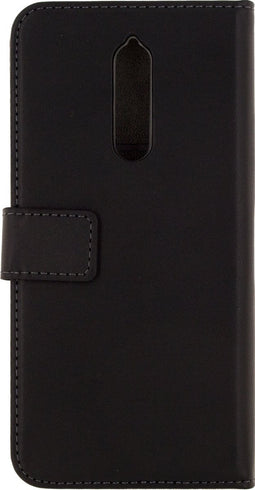 Mobilize Telefoonhoesje geschikt voor Nokia 8 Hoesje | Mobilize Classic Gelly Wallet Bookcase Portemonnee | Pasjeshouder voor 2 Pasjes | Telefoonhoesje voor Pinpas / OV Kaart / Rijbewijs - Zwart