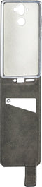 Mobilize Telefoonhoesje geschikt voor Nokia 8 Hoesje | Mobilize Classic Gelly Bookcase | Pasjeshouder voor 1 Pasje | Telefoonhoesje voor Pinpas / OV Kaart / Rijbewijs - Zwart