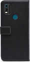 Mobilize Telefoonhoesje geschikt voor Nokia C21 Plus Hoesje | Mobilize Classic Gelly Wallet Bookcase Portemonnee | Pasjeshouder voor 2 Pasjes | Telefoonhoesje voor Pinpas / OV Kaart / Rijbewijs - Zwart