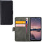 Mobilize Telefoonhoesje geschikt voor Nokia G11 Hoesje | Mobilize Classic Gelly Wallet Bookcase Portemonnee | Pasjeshouder voor 2 Pasjes | Telefoonhoesje voor Pinpas / OV Kaart / Rijbewijs - Zwart