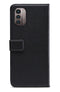 Mobilize Telefoonhoesje geschikt voor Nokia G11 Hoesje | Mobilize Classic Gelly Wallet Bookcase Portemonnee | Pasjeshouder voor 2 Pasjes | Telefoonhoesje voor Pinpas / OV Kaart / Rijbewijs - Zwart