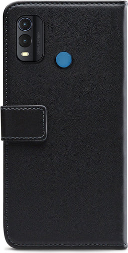 Mobilize Telefoonhoesje geschikt voor Nokia G11 Plus Hoesje | Mobilize Classic Gelly Wallet Bookcase Portemonnee | Pasjeshouder voor 2 Pasjes | Telefoonhoesje voor Pinpas / OV Kaart / Rijbewijs - Zwart
