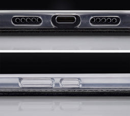 Mobilize Telefoonhoesje geschikt voor Nokia G42 Hoesje | Mobilize Classic Gelly Wallet Bookcase Portemonnee | Pasjeshouder voor 2 Pasjes | Telefoonhoesje voor Pinpas / OV Kaart / Rijbewijs - Zwart