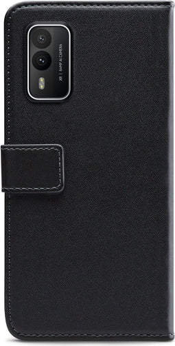 Mobilize Telefoonhoesje geschikt voor Nokia XR21 Hoesje | Mobilize Classic Gelly Wallet Bookcase Portemonnee | Pasjeshouder voor 2 Pasjes | Telefoonhoesje voor Pinpas / OV Kaart / Rijbewijs - Zwart