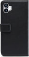Mobilize Telefoonhoesje geschikt voor Nothing Phone (1) Hoesje | Mobilize Classic Gelly Wallet Bookcase Portemonnee | Pasjeshouder voor 2 Pasjes | Telefoonhoesje voor Pinpas / OV Kaart / Rijbewijs - Zwart