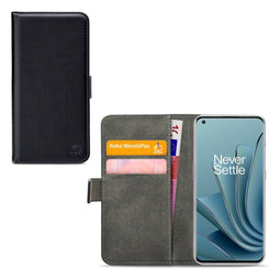 Mobilize Telefoonhoesje geschikt voor OnePlus 10 Pro Hoesje | Mobilize Classic Gelly Wallet Bookcase Portemonnee | Pasjeshouder voor 2 Pasjes | Telefoonhoesje voor Pinpas / OV Kaart / Rijbewijs - Zwart