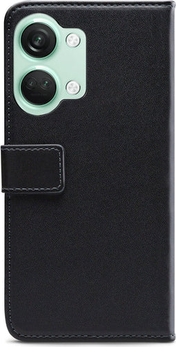 Mobilize Telefoonhoesje geschikt voor OnePlus Nord 3 5G Hoesje | Mobilize Classic Gelly Wallet Bookcase Portemonnee | Pasjeshouder voor 2 Pasjes | Telefoonhoesje voor Pinpas / OV Kaart / Rijbewijs - Zwart