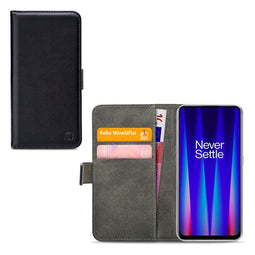 Mobilize Telefoonhoesje geschikt voor OnePlus Nord CE 2 Hoesje | Mobilize Classic Gelly Wallet Bookcase Portemonnee | Pasjeshouder voor 2 Pasjes | Telefoonhoesje voor Pinpas / OV Kaart / Rijbewijs - Zwart