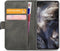 Mobilize Telefoonhoesje geschikt voor OnePlus Nord Hoesje | Mobilize Classic Gelly Wallet Bookcase Portemonnee | Pasjeshouder voor 2 Pasjes | Telefoonhoesje voor Pinpas / OV Kaart / Rijbewijs - Zwart