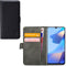 Mobilize Telefoonhoesje geschikt voor OPPO A16 Hoesje | Mobilize Classic Gelly Wallet Bookcase Portemonnee | Pasjeshouder voor 2 Pasjes | Telefoonhoesje voor Pinpas / OV Kaart / Rijbewijs - Zwart