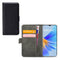 Mobilize Telefoonhoesje geschikt voor OPPO A17 Hoesje | Mobilize Classic Gelly Wallet Bookcase Portemonnee | Pasjeshouder voor 2 Pasjes | Telefoonhoesje voor Pinpas / OV Kaart / Rijbewijs - Zwart