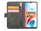 Mobilize Telefoonhoesje geschikt voor OPPO A38 Hoesje | Mobilize Classic Gelly Wallet Bookcase Portemonnee | Pasjeshouder voor 2 Pasjes | Telefoonhoesje voor Pinpas / OV Kaart / Rijbewijs - Zwart