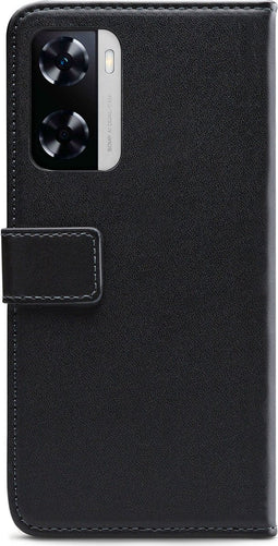 Mobilize Telefoonhoesje geschikt voor OPPO A57s Hoesje | Mobilize Classic Gelly Wallet Bookcase Portemonnee | Pasjeshouder voor 2 Pasjes | Telefoonhoesje voor Pinpas / OV Kaart / Rijbewijs - Zwart