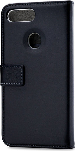 Mobilize Telefoonhoesje geschikt voor OPPO R15 Pro Hoesje | Mobilize Classic Gelly Wallet Bookcase Portemonnee | Pasjeshouder voor 2 Pasjes | Telefoonhoesje voor Pinpas / OV Kaart / Rijbewijs - Zwart
