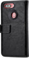 Mobilize Telefoonhoesje geschikt voor OPPO R15 Pro Hoesje | Mobilize Elite Gelly Bookcase Portemonnee | Pasjeshouder voor 3 Pasjes | Telefoonhoesje voor Pinpas / OV Kaart / Rijbewijs - Zwart
