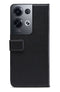 Mobilize Telefoonhoesje geschikt voor OPPO Reno 8 Pro Hoesje | Mobilize Classic Gelly Wallet Bookcase Portemonnee | Pasjeshouder voor 2 Pasjes | Telefoonhoesje voor Pinpas / OV Kaart / Rijbewijs - Zwart