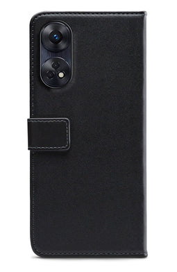 Mobilize Telefoonhoesje geschikt voor OPPO Reno 8T 4G Hoesje | Mobilize Classic Gelly Wallet Bookcase Portemonnee | Pasjeshouder voor 2 Pasjes | Telefoonhoesje voor Pinpas / OV Kaart / Rijbewijs - Zwart