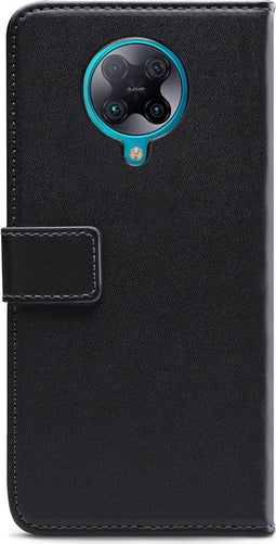 Mobilize Telefoonhoesje geschikt voor POCO F2 Pro Hoesje | Mobilize Classic Gelly Wallet Bookcase Portemonnee | Pasjeshouder voor 2 Pasjes | Telefoonhoesje voor Pinpas / OV Kaart / Rijbewijs - Zwart