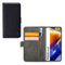 Mobilize Telefoonhoesje geschikt voor POCO F4 GT Hoesje | Mobilize Classic Gelly Wallet Bookcase Portemonnee | Pasjeshouder voor 2 Pasjes | Telefoonhoesje voor Pinpas / OV Kaart / Rijbewijs - Zwart