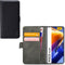 Mobilize Telefoonhoesje geschikt voor POCO F4 GT Hoesje | Mobilize Classic Gelly Wallet Bookcase Portemonnee | Pasjeshouder voor 2 Pasjes | Telefoonhoesje voor Pinpas / OV Kaart / Rijbewijs - Zwart