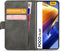 Mobilize Telefoonhoesje geschikt voor POCO F4 GT Hoesje | Mobilize Classic Gelly Wallet Bookcase Portemonnee | Pasjeshouder voor 2 Pasjes | Telefoonhoesje voor Pinpas / OV Kaart / Rijbewijs - Zwart