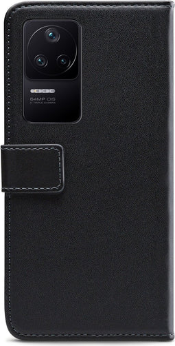 Mobilize Telefoonhoesje geschikt voor POCO F4 Hoesje | Mobilize Classic Gelly Wallet Bookcase Portemonnee | Pasjeshouder voor 2 Pasjes | Telefoonhoesje voor Pinpas / OV Kaart / Rijbewijs - Zwart