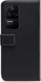 Mobilize Telefoonhoesje geschikt voor POCO F4 Hoesje | Mobilize Classic Gelly Wallet Bookcase Portemonnee | Pasjeshouder voor 2 Pasjes | Telefoonhoesje voor Pinpas / OV Kaart / Rijbewijs - Zwart