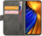 Mobilize Telefoonhoesje geschikt voor POCO F4 Hoesje | Mobilize Classic Gelly Wallet Bookcase Portemonnee | Pasjeshouder voor 2 Pasjes | Telefoonhoesje voor Pinpas / OV Kaart / Rijbewijs - Zwart