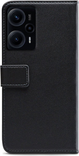 Mobilize Telefoonhoesje geschikt voor POCO F5 Hoesje | Mobilize Classic Gelly Wallet Bookcase Portemonnee | Pasjeshouder voor 2 Pasjes | Telefoonhoesje voor Pinpas / OV Kaart / Rijbewijs - Zwart