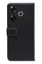 Mobilize Telefoonhoesje geschikt voor POCO F6 Hoesje | Mobilize Classic Bookcase Portemonnee | Pasjeshouder voor 2 Pasjes | Telefoonhoesje voor Pinpas / OV Kaart / Rijbewijs - Zwart