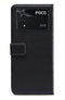 Mobilize Telefoonhoesje geschikt voor POCO M4 Pro 5G Hoesje | Mobilize Classic Gelly Wallet Bookcase Portemonnee | Pasjeshouder voor 2 Pasjes | Telefoonhoesje voor Pinpas / OV Kaart / Rijbewijs - Zwart