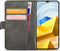 Mobilize Telefoonhoesje geschikt voor POCO M5 Hoesje | Mobilize Classic Gelly Wallet Bookcase Portemonnee | Pasjeshouder voor 2 Pasjes | Telefoonhoesje voor Pinpas / OV Kaart / Rijbewijs - Zwart
