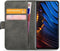 Mobilize Telefoonhoesje geschikt voor POCO X3 GT Hoesje | Mobilize Classic Gelly Wallet Bookcase Portemonnee | Pasjeshouder voor 2 Pasjes | Telefoonhoesje voor Pinpas / OV Kaart / Rijbewijs - Zwart