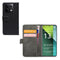Mobilize Telefoonhoesje geschikt voor POCO X6 Hoesje | Mobilize Classic Gelly Wallet Bookcase Portemonnee | Pasjeshouder voor 2 Pasjes | Telefoonhoesje voor Pinpas / OV Kaart / Rijbewijs - Zwart