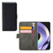 Mobilize Telefoonhoesje geschikt voor Realme 10 Pro Plus Hoesje | Mobilize Classic Gelly Wallet Bookcase Portemonnee | Pasjeshouder voor 2 Pasjes | Telefoonhoesje voor Pinpas / OV Kaart / Rijbewijs - Zwart