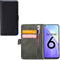 Mobilize Telefoonhoesje geschikt voor Realme 6 Hoesje | Mobilize Classic Gelly Wallet Bookcase Portemonnee | Pasjeshouder voor 2 Pasjes | Telefoonhoesje voor Pinpas / OV Kaart / Rijbewijs - Zwart