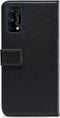 Mobilize Telefoonhoesje geschikt voor Realme 7 Pro Hoesje | Mobilize Classic Gelly Wallet Bookcase Portemonnee | Pasjeshouder voor 2 Pasjes | Telefoonhoesje voor Pinpas / OV Kaart / Rijbewijs - Zwart