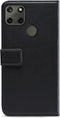 Mobilize Telefoonhoesje geschikt voor Realme C25Y Hoesje | Mobilize Classic Gelly Wallet Bookcase Portemonnee | Pasjeshouder voor 2 Pasjes | Telefoonhoesje voor Pinpas / OV Kaart / Rijbewijs - Zwart