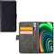 Mobilize Telefoonhoesje geschikt voor Realme C25Y Hoesje | Mobilize Classic Gelly Wallet Bookcase Portemonnee | Pasjeshouder voor 2 Pasjes | Telefoonhoesje voor Pinpas / OV Kaart / Rijbewijs - Zwart